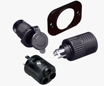 MARINCO TROLL MTR, PLUG AND RECEP W/6 GAUGE ADAP - 4