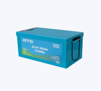 Antfea 25.6V 200Ah ABS Lityum Akü Akıllı Ekran LiFePo4 - Antfea