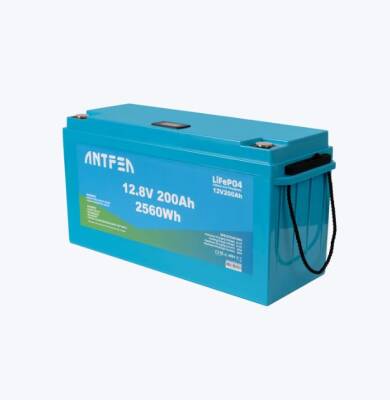 Antfea12.8V 200Ah ABS Lityum Akü Akıllı Ekran LiFePo4 - Antfea