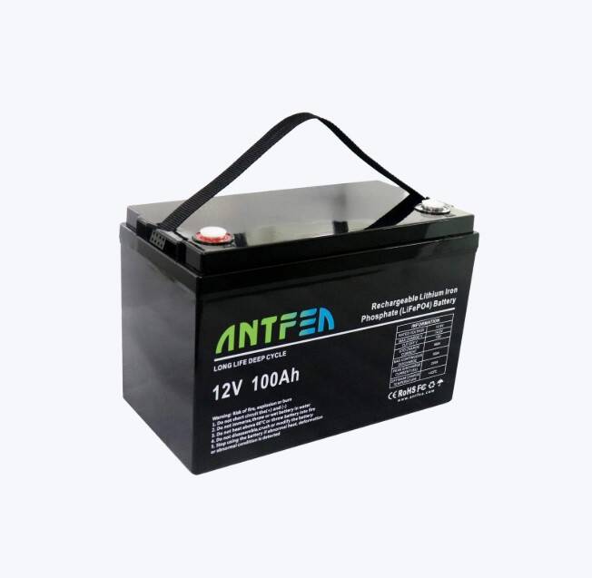 Antfea 12.8V100Ah ABS Lityum Akü LiFePo4 - 2