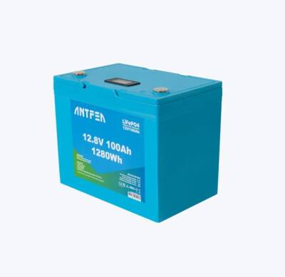 Antfea 12.8V 100Ah ABS Lityum Akü Akıllı Ekran LiFePo4 - 2