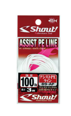 Shout Assist PE Line 100 LB 3 M Assist Bağlama İpi - 3