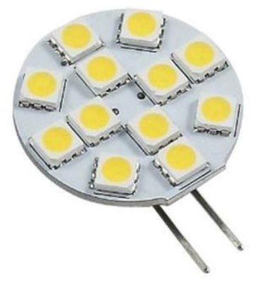 12 LED'Lİ G4 AMPÜL YAN GÜN IŞIĞI 12-24 V - 