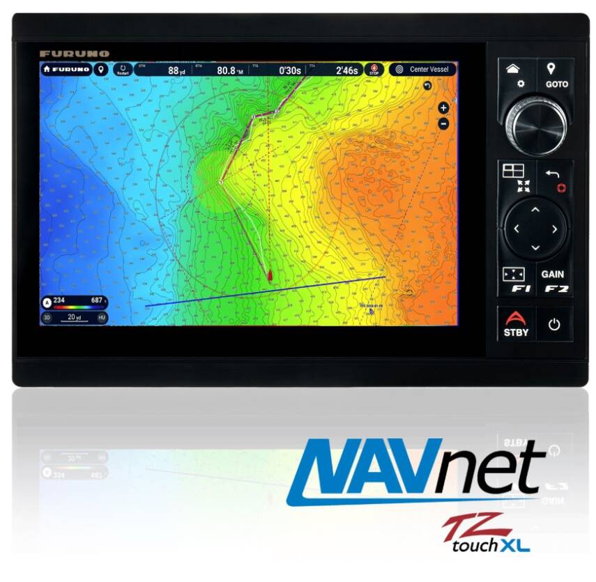 Furuno TZT10X Charlopter Balık Bulucu - 1