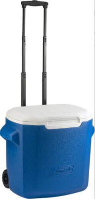 Coleman Performance 28 QT Tekerlekli Soğutucu Buzluk 26 Lt-Mavi/Beyaz - Coleman