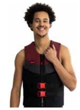 JOBE NEOPREN ERKEK CAN YELEĞİ BORDO - 3