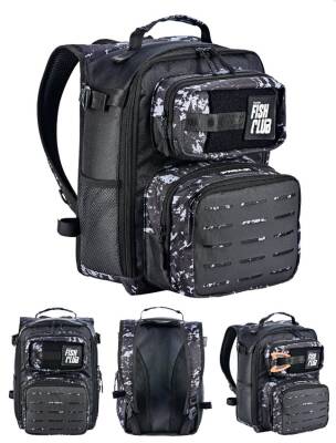 Fujin ProAji Back Pack Black Camo Balıkçı Çantası - Fujin