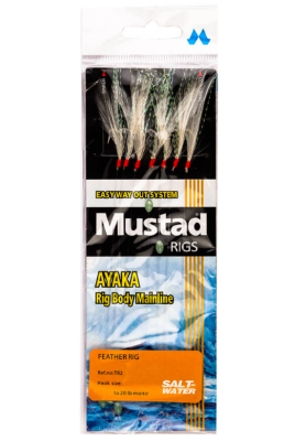 ÇAPARİ MUSTAD T82 4 FEATHER RIG CAP M T82 4 - MUSTAD