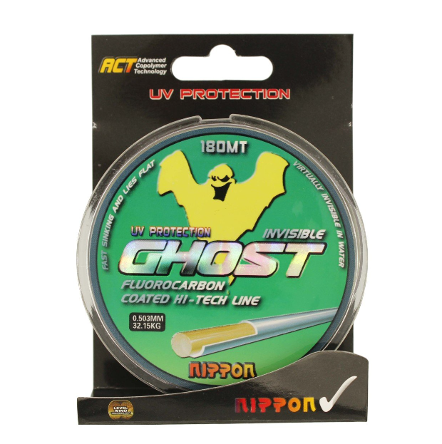 Nippon Ghost 180 Mt Fluoro Carbon Misina - 1