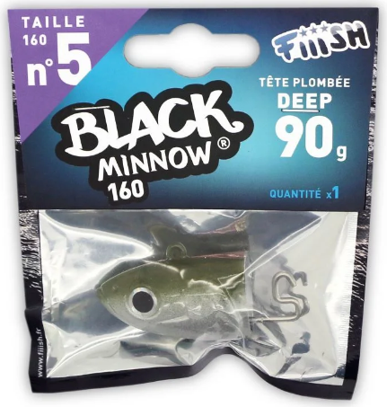 Fiiish Black Minnow Bm160/5 Bm206 Deep 90gr Kaki - 1