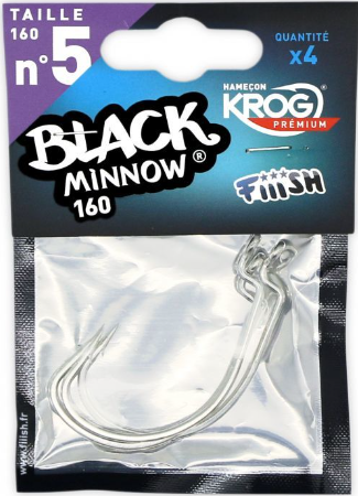 Fiiish Black Minnow BM160/5 BM210 Offset Kanca - 1