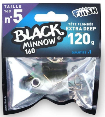 Fiiish Balck Minnow BM160/5 BM624 Extra Deep 120gr Kaki Jig Head - FİİİSH