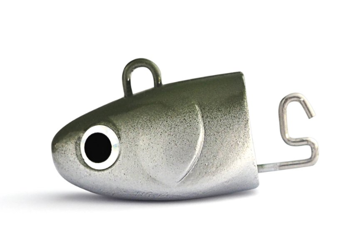 Fiiish Black Minnow BM140/4 BM1339 Extra Deep 80gr Jig Head - Kaki Kafa - 1