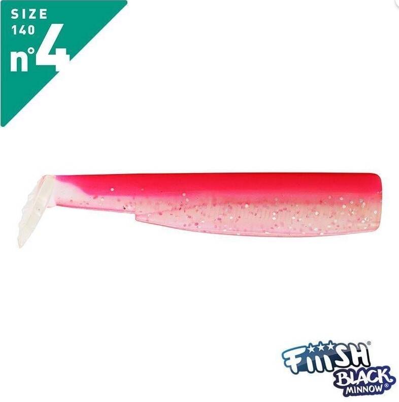 Fiiish Black Minnow BM140/4 BM353 3 Adet Gövde - Fluo Pink - 1