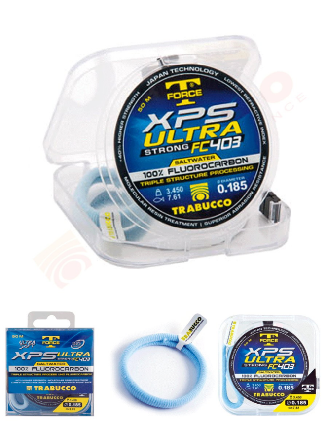 Trabucco T-Force XPS Ultra FC 403 SW 30mt Lider Misina - 1