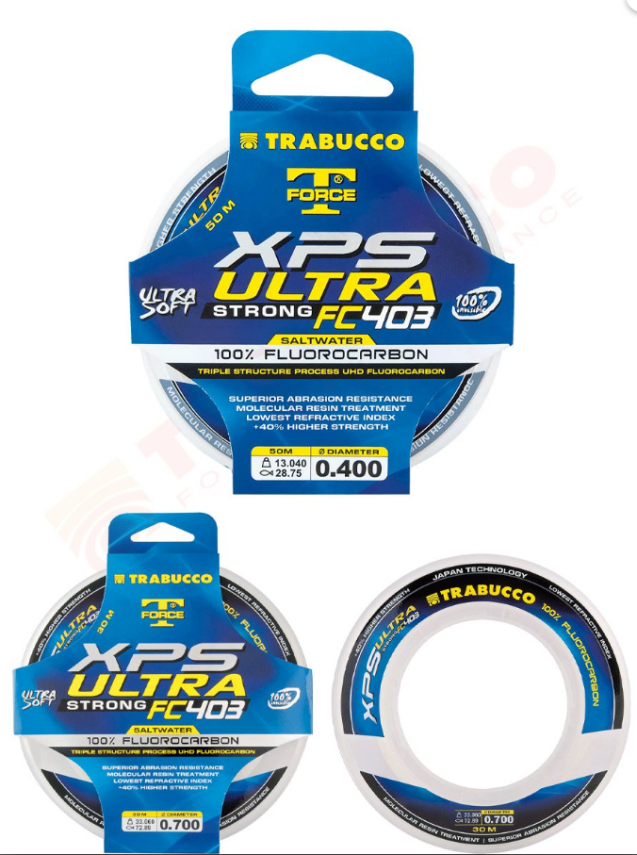 Trabucco T-Force XPS Ultra FC 403 SW 50mt Lider Misina - 1
