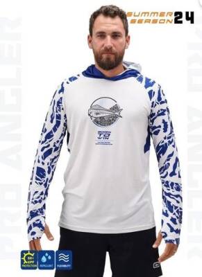 Fujin Pro Angler S24 Buff&Hoodie Lambuka Navy - Fujin
