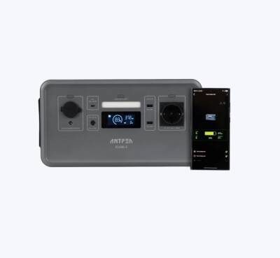 Antfea XS500F Taşınabilir Güç Sistemi - Gri 500W Mini - Antfea