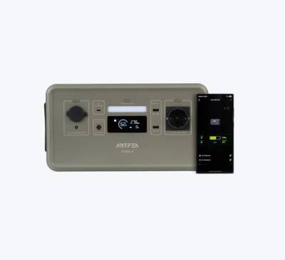 Antfea XS500F Taşınabilir Güç Sistemi - Yeşil 500W Mini - 3