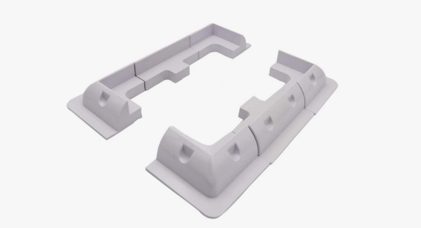 ELECTROZİRVE PANEL MONTAJ BRAKET SETİ BEYAZ - 1