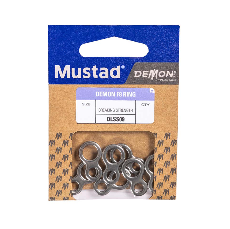 MUSTAD DEMON DLSS09 8 ŞEKİL HALKA 7LI - 1