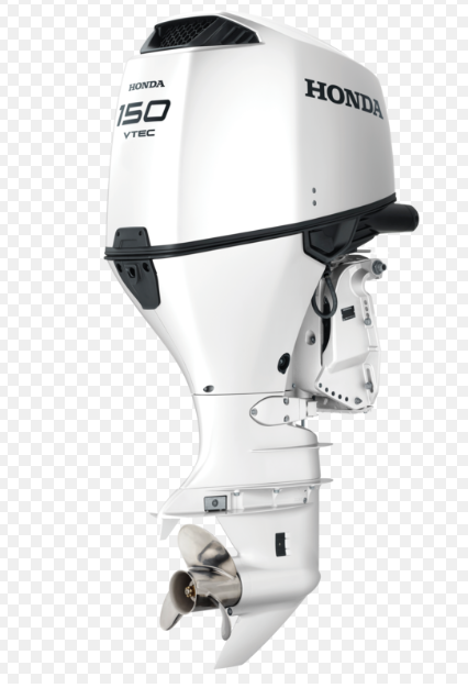 Honda BF 150D XDU Beyaz Ekstra Uzun Şaft Marşlı Trimli Direksiyonlu Deniz Motoru - 1