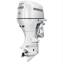 Honda BF 200 XDU Beyaz Ekstra Uzun Şaft Marşlı Trimli Direksiyonlu Deniz Motoru - 1