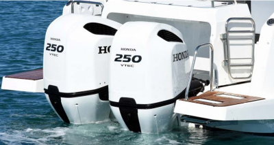 Honda BF 250D XCDU Beyaz Ekstra Uzun Şaft Marşlı Trimli Direksiyonlu Deniz Motoru - Honda