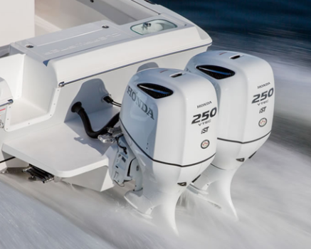 Honda BF 250D UCDU Beyaz Ultra Uzun Şaft Marşlı Trimli Direksiyonlu Deniz Motoru - 1