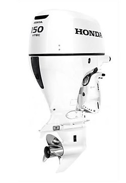 Honda BF 150D LDU Beyaz Uzun Şaft Marşlı Trimli Direksiyonlu Deniz Motoru - 1