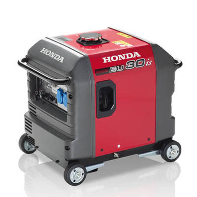 Honda EU 30is Benzinli 3 kVA Jeneratör - Marşlı -Tekerlekli - Honda