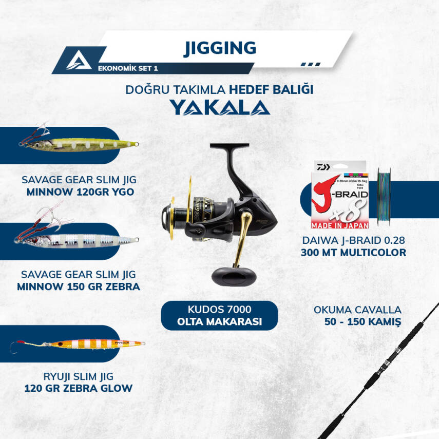 Jigging Başlangıç Seviye Hazır Takım - 1