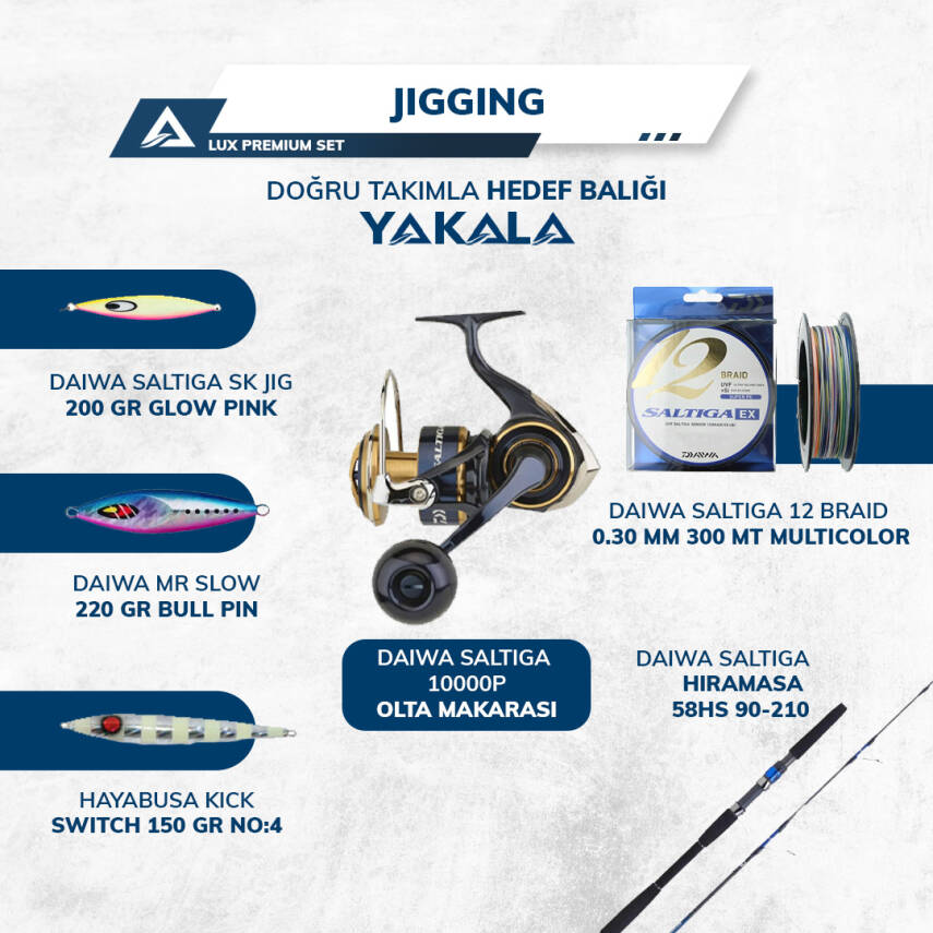 Jigging Ultra Lux Premıum Hazır Takım - 1