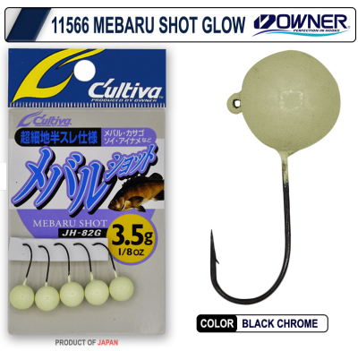 Cultiva 11566 Mebaru Shot Glow Lrf Jighead 3,5 gr - CULTİVA
