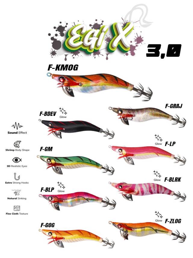 Fujin EgiX 3.0 14.5gr Kalamar Zokası - 1