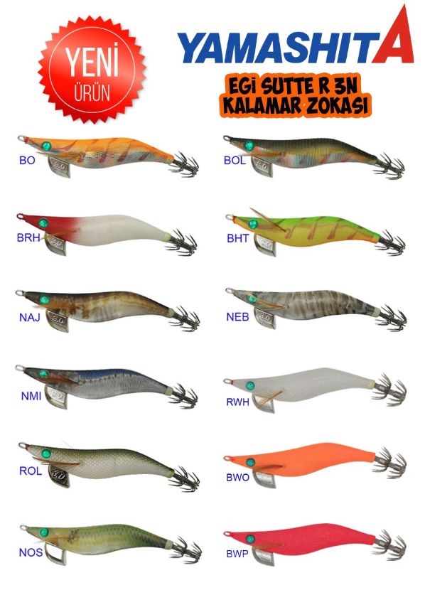 Yamashita Egi Sutte R 3N Kalamar Zokası - 1