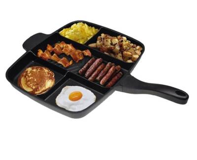 Granit Döküm 5 Gözlü Tava - CAMPOUT