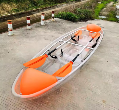 Sea Horse Şeffaf Kano Çift Kişilik - 