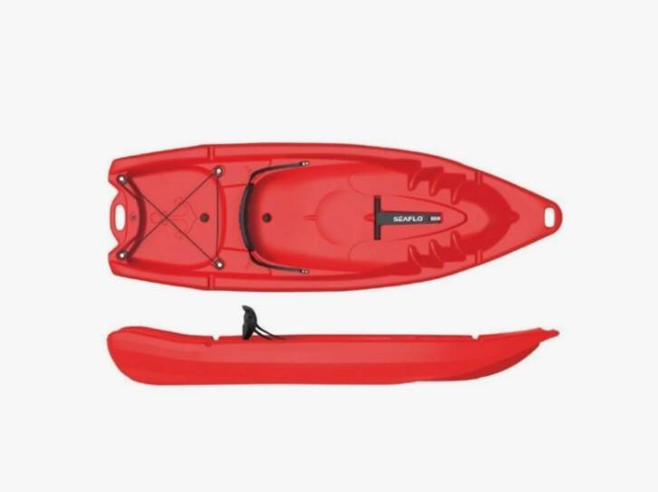 SEAFLO TEK KİŞİLİKYETİŞKİN KANO KIRMIZI - 1