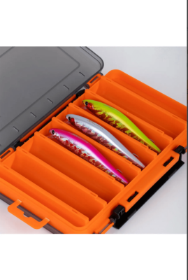 SHUFA Lure Box Çift TaraflıKutu 110mm - TuruncuPlasticbox F04 XS - 3