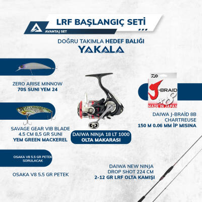 LRF Pro Avlanıyorum ! Daiwa LRF SET - Daiwa