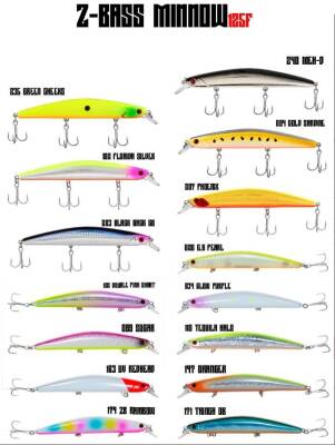  Fujin Z-Bass Minnow 125F 21gr Maket Balık - Fujin