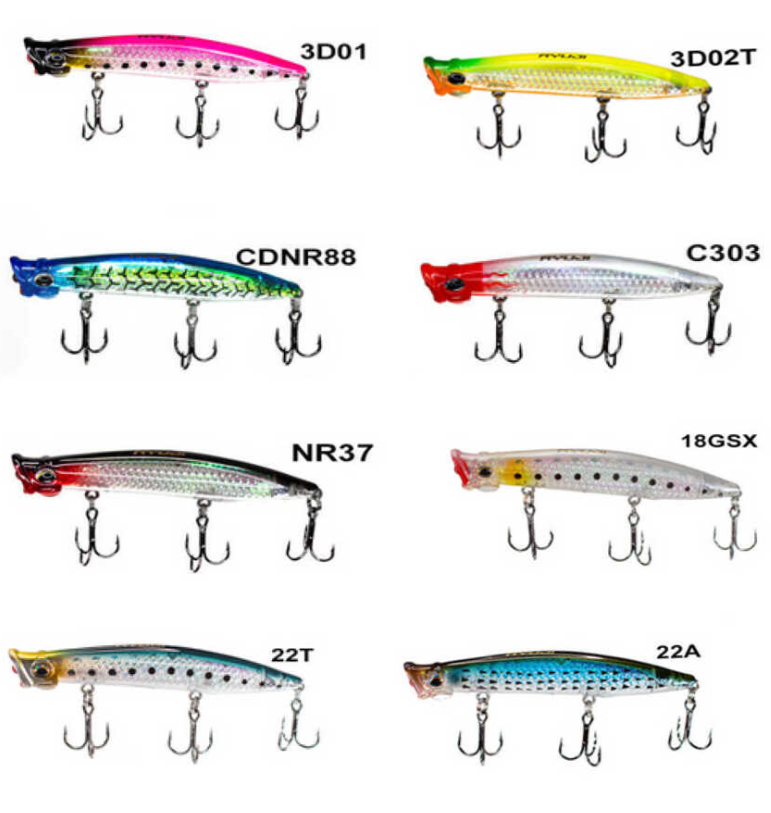 Ryuji Pop Eye Top Water 9cm 7.5gr Maket Yem - 5