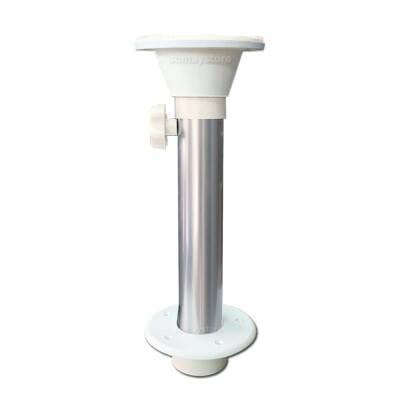 MASA AYAĞI GÖMME TELESKOPİK BEYAZ TABANLI,50-75cm - 