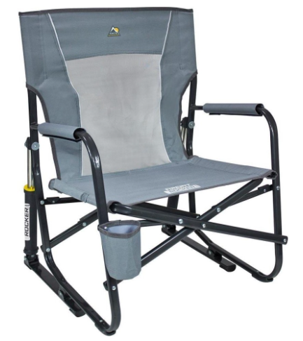  Gci Outdoor FirePit Amortisörlü Katlanır Kamp Sandalyesi-Gri - 1