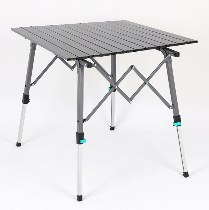 Madfox Skylite Yükseklik Ayarlı Katlanır Kamp Masası-Siyah - 1