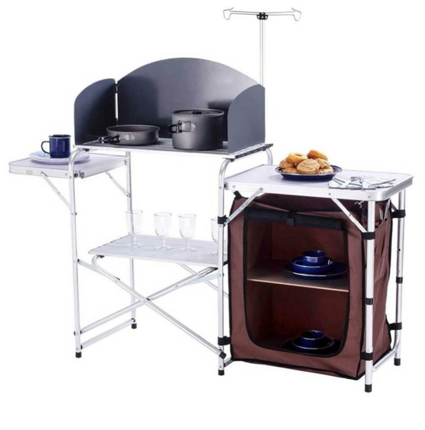 Madfox Luxi Katlanır Portatif Kamp Mutfağı Masası - 1