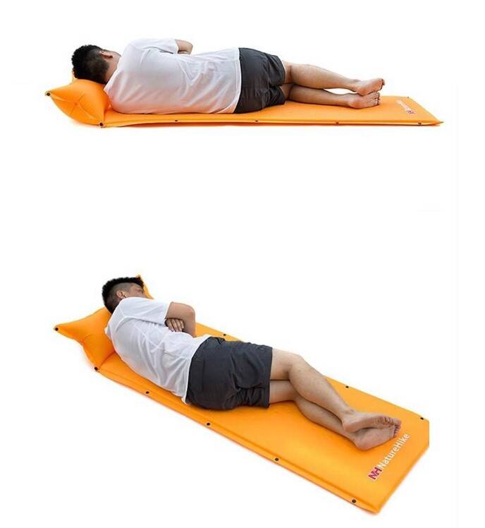 Naturehike Şişme Kamp Matı Turuncu - 1