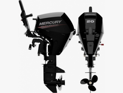 Mercury F 20 ELH PT EFI Manuel Marşlı Trimli Deniz Motoru - Mercury