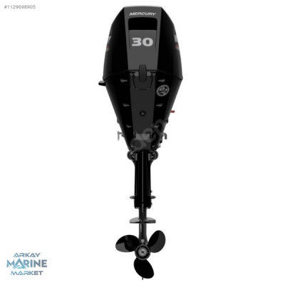 Mercury F 30 ELH PT EFI Manuel & Marşlı & Trimli Deniz Motoru - Mercury